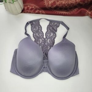 Victoria's Secret Bra Racerback Perfect Coverage Size 34DD